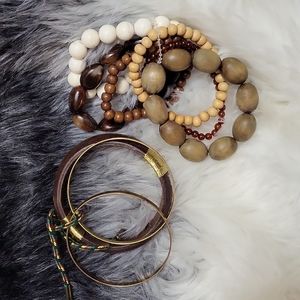 Bangles and stretchy bracelets